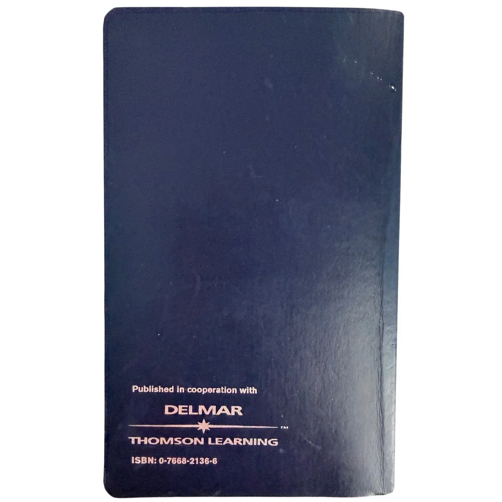 PDR Nurse's Drug Handbook 2001 Edition Medical Reference Softcover Book Blue
